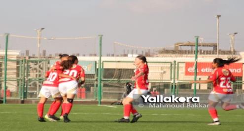 دوري السيدات.. الأهلي يكتسح بيراميدز 6-1